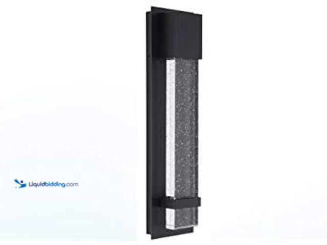 Lot 49-5409695 - Ciata Wall Sconce Integrated LED Reflects Warm White Lighting Through Bubble Glass -Indoor/Outdoor R...