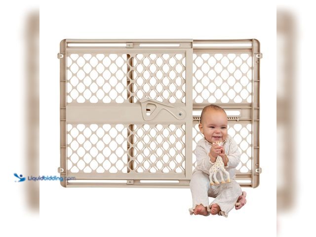 Lot 49-5542651 - Toddleroo by North States - Supergate Ergo Baby Gate: Plastic Baby Gate for Stairs & Doorways - Adju...