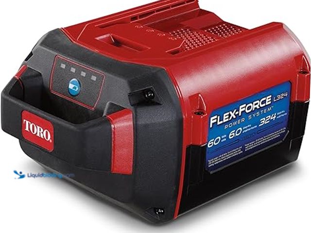 Lot 49-1572980 - Toro Flex-Force Power System 60-Volt Max 6.0 Ah Lithium-Ion L324 Battery Model #137-9447, Unused, Po...