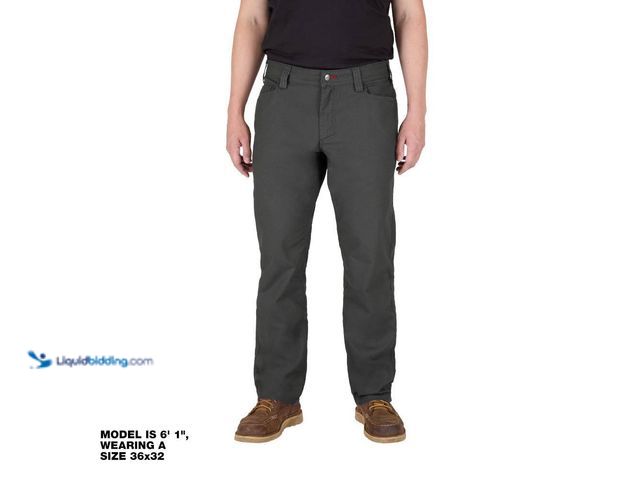 Lot 49-3540158 - Milwaukee
Men's 34 in. x 30 in. Gray Cotton/Polyester Work Pants with 7 Pockets Unused