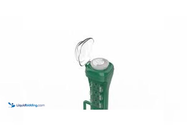 Lot 49-3531331 - QTY 2 - Defiant Outdoor Yard Stake with Mechanical Timer. Model # YLT-37-1TM. Sealed.