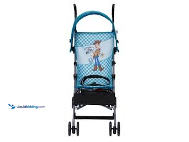 Lot 49-5553584 - COSCO KIDS TOY STORY WOODY STROLLER MODEL: US139HDW UNUSED.