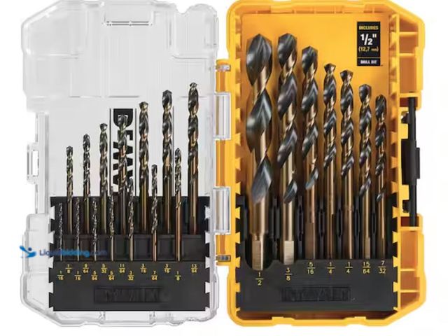 Lot 49-2005570 - (21-Piece) DEWALT Black and Gold Twist Drill Bit Set, Model # DWA1181, Unused.   Ref#SB0724