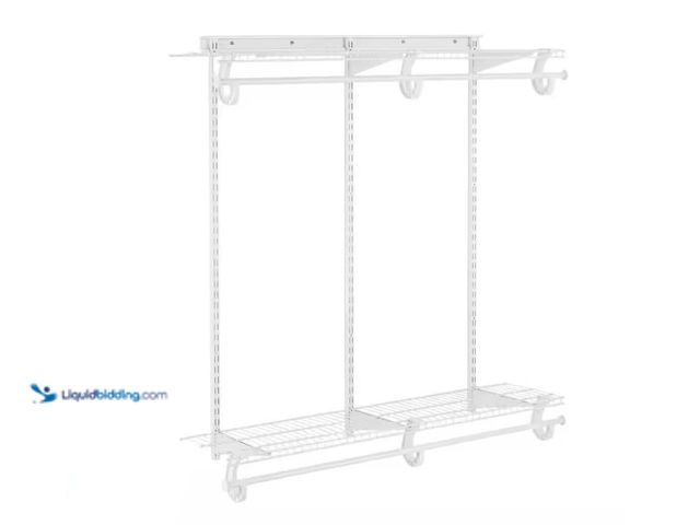 Lot 49-1515683 - Everbilt 4 ft. x 12 in. Regular Duty Adjustable Double Hang Kit, Model # 90311, Unused.  Ref#HD0725