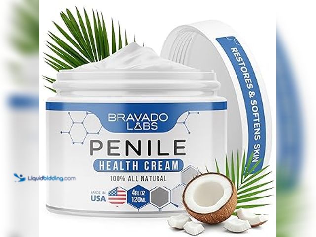 Lot 49-5411581 - QTY 2 Penile Health Creme for Men – Daily Moisturizer for Dry Skin - Supports Foreskin Restoration -...