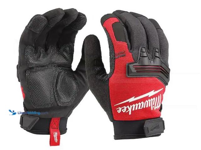 Lot 49-1568865 - Lot of (2) Milwaukee Medium Wrecking Work Glove Model # 48-73-8531H, New  Ref#LBREL