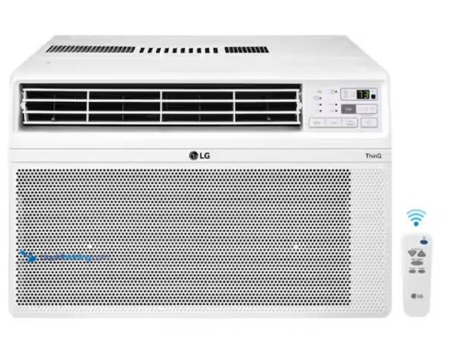 Lot 49-2004174 - LG 14,000 BTU 115-Volt Window Air Conditioner Unit Cools 700 sq. ft. with Wi-Fi, Remote, Dehumidifie...