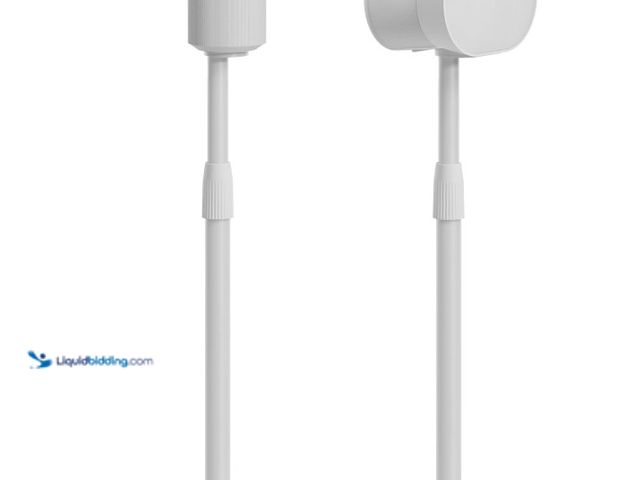 Lot 49-1576849 - Speaker Stands Pair Compatible with Sonos Era 100 and Era 300, Height-Adjustable from 26.9"-42", Cab...