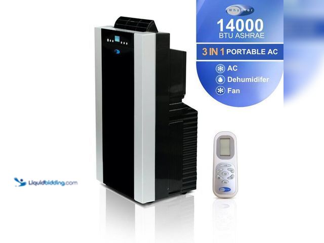 Lot 49-2024776 - Whynter 9,500 BTU Portable Air Conditioner Cools 500 Sq. Ft. with Dehumidifier, Remote, and Filter i...
