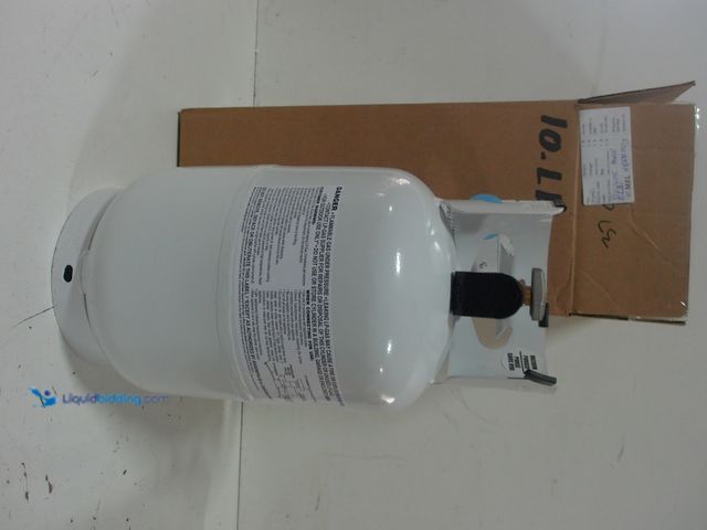 LiquidBidding - Lot 49-1594750 - 10 lb. Empty Propane Tank, White ...