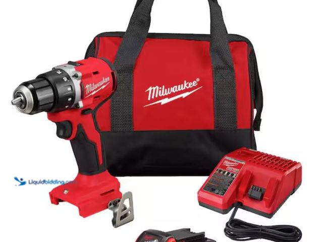 Lot 49-2005597 - PARTS AND REPAIR LOT - Milwaukee M18 18V Lithium-Ion Brushless Cordless 1/2 in. Compact Drill/Driver...
