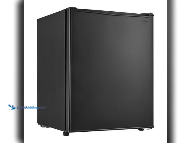 Lot 49-5412806 - Vissani
2.6 Cu. Ft. Mini Refrigerator in Black, ENERGY STAR. Item is Used w/ Scuffs and scratches