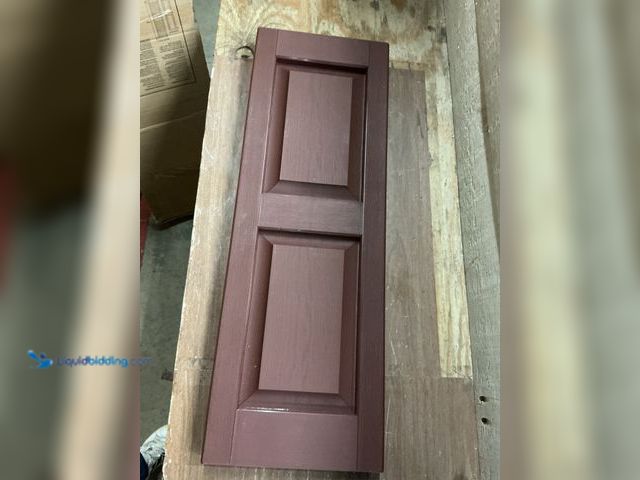 Lot 49-3528506 - 2pc 35" Brown Shutters Used