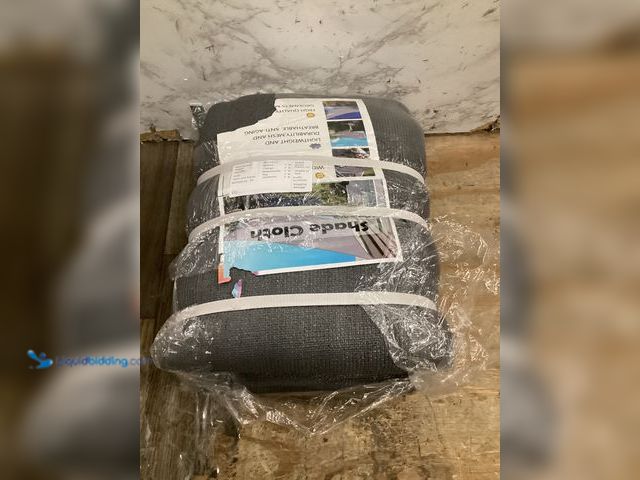 Lot 49-3527674 - Large Grey Patio Shade Cloth. NEW