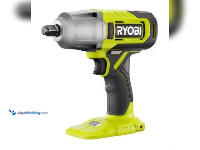 Lot 49-3615682 - RYOBI ONE+ 18V Cordless 1/2" Impact Wrench (Tool Only), No Battery, No Charger, Model # PCL265B, Unu...