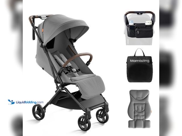 Lot 49-5553208 - Mamazing Ultra Air Lightweight Baby Travel Stroller with Carbon Fiber Frame | Compact & Airplane-Fri...