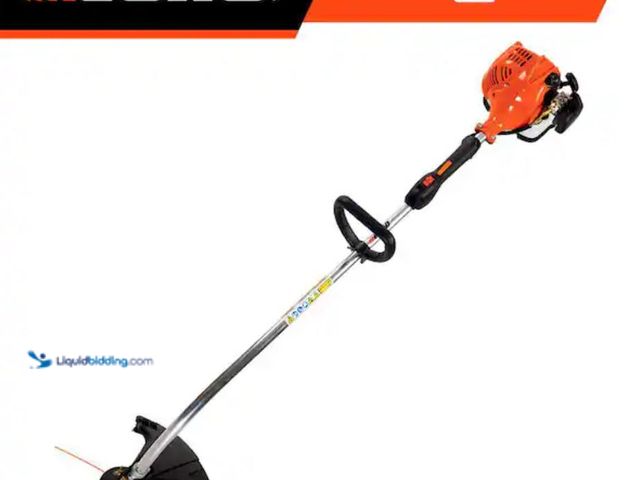 Lot 49-1623506 - ECHO 21.2 cc Gas 2-Stroke Curved Shaft String Trimmer with Rapid-Loader Trimmer Head, Model # GT-225...