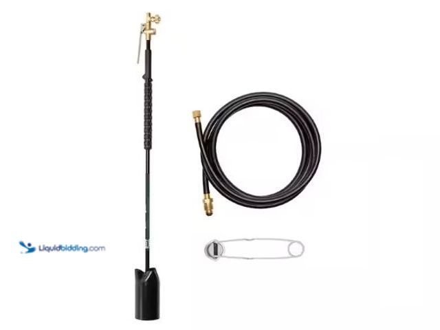 Lot 49-3618601 - Bernzomatic Firestarter Blaze Torch Compatible with 20 lb. Propane Tank with Adjustable Wide Brush F...