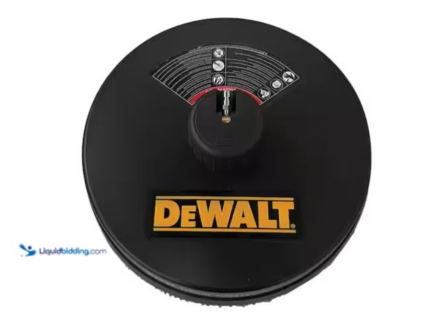 Lot 49-1575377 - DEWALT Universal 18 in. Surface Cleaner for Cold Water Pressure Washers Rated up to 3700 PSI, Model ...