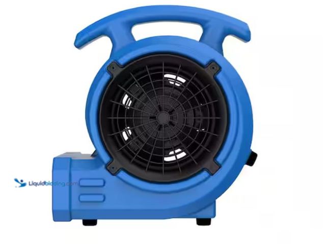 Lot 49-2026359 - B-Air 1/8 HP Air Mover Carpet Dryer Floor Blower Fan for Home Use in Blue, Model # BA-VP-15-B. MSRP:...