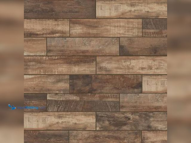 Lot 49-5520634 - Approx 430 Sq FT - Florida Tile Home Collection Wind River Beige 6 in. x 24 in. Porcelain Floor and ...