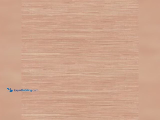 Lot 49-2003592 - Approx. (184) sq. ft. of SOCIETY SOCIAL Apricot Classic Faux Grasscloth Pink Textured Peel and Stick...