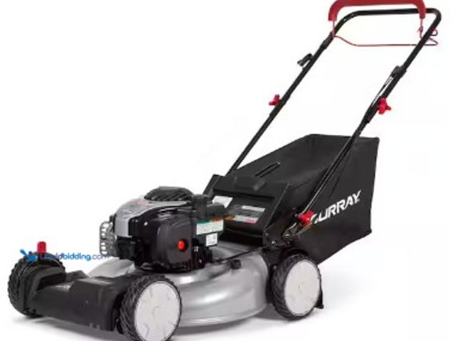 Lot 49-2025491 - Murray 22 in. 140 cc Briggs & Stratton Walk Behind Gas Self-Propelled Lawn Mower with Front Wheel Dr...