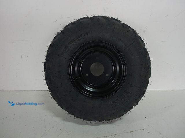 Lot 49-1577232 - Nylon Tubeless Tire, 16 x 8-7, Black, Unused.   Ref#CRS0209