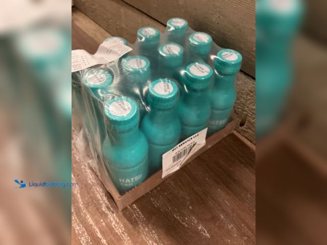 Lot 49-3539543 - Hatsu Tea – Blue,  16.0 oz, 12 Count Bottles New