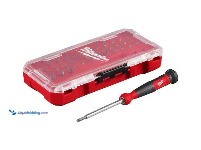 Lot 49-1575602 - Milwaukee 39-in-1 Precision Multi-Bit Screwdriver, Model # 48-22-2935,   Ref#AHDSB0205