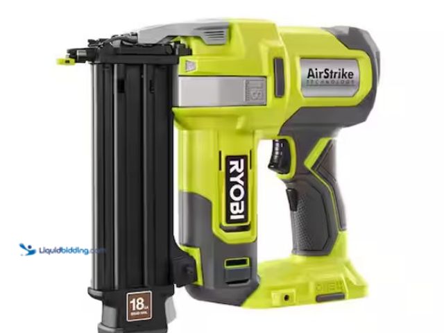 Lot 49-1574968 - RYOBI ONE+ 18V 18-Gauge Cordless Airstrike Brad Nailer (Tool Only), Model # P321, Unused, No battery...