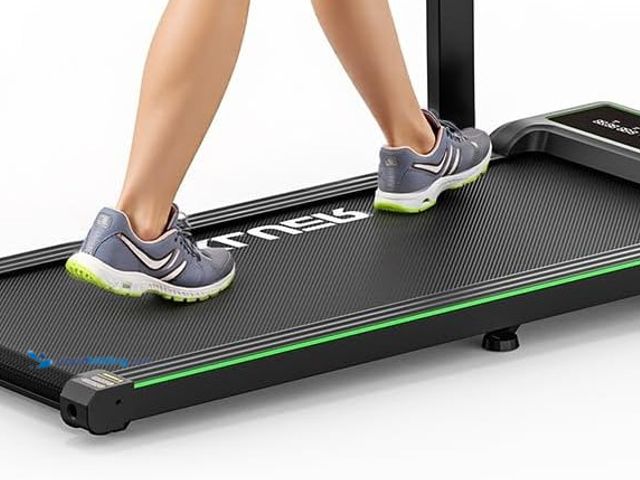 Lot 49-5542915 - Akluer Walking Pad Treadmill 330lbs Capacity, Compact Walking Pad, 2.5HP Under Desk Treadmills, 45dB...