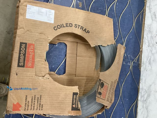 Lot 49-5490175 - Simpson Strong-Tie CS18 Coil Strapping 18ga. x 1-1/4" x 200' Item is unused