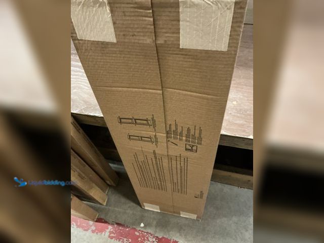 Lot 49-5487377 - Builders Edge
14.75 in. x 47 in. Raised Panel Vinyl Exterior Shutters Pair in Black New