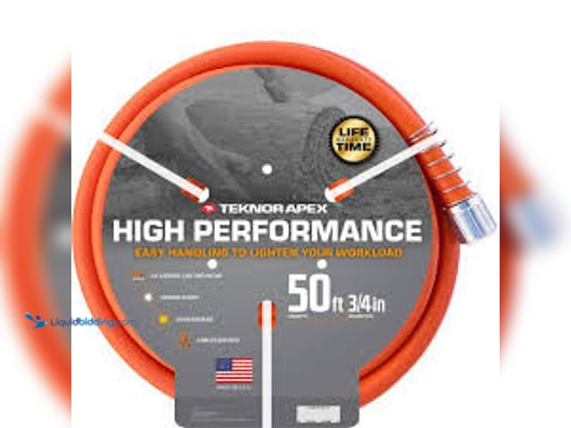 Lot 49-5483648 - Teknor Apex High-Performance 3/4 in x 50 ft. Kink Resistant, Durable Contractor Grade Garden Hose. M...