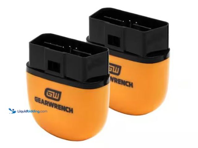 Lot 49-1577273 - GEARWRENCH OBD2 Bluetooth Diagnostic Tester with GWSCAN App and Free Lifetime Software Updates (2-Pa...