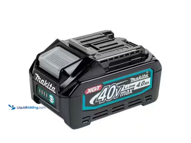 Lot 49-3614617 - Makita 40V Max XGT 4.0Ah Battery, Model # BL4040, Unused.  Ref#RELIST