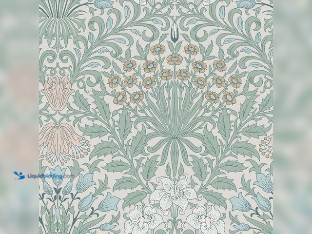 Lot 49-5446903 - Graham & Brown
William Morris at Home Garden Cottage Blues Wallpaper. Item is unused.
