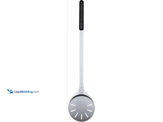 Lot 49-3563816 - ooni Pizza Turning Peel - 7 Inch Aluminum Perforated Pizza Peel, Lightweight Metal Pizza Turner with...