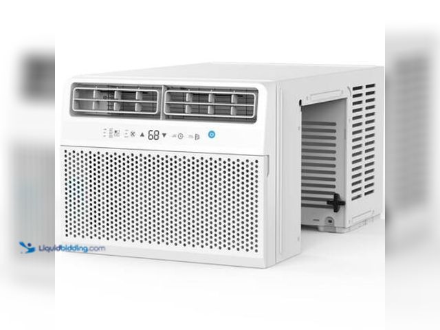 Lot 49-5539848 - COWSAR 10,000 BTU (6,000 DOE) Window Air Conditioner 115-Volt Cools 450 sq. ft. for Bedroom, Living ...