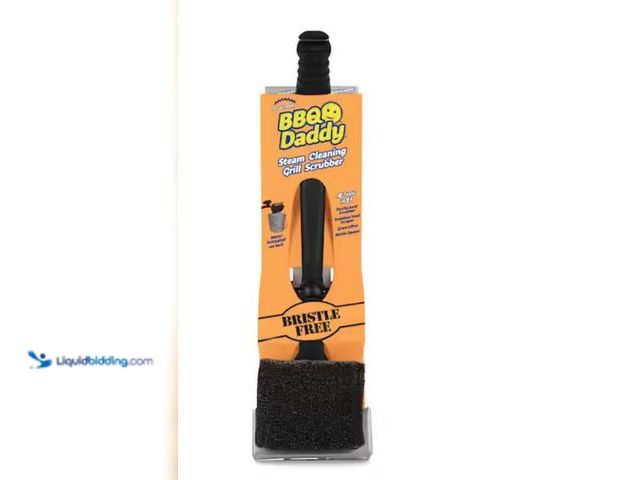 Lot 49-2020877 - Lot of (2). Scrub Daddy BBQ Daddy Grill Brush - Bristle Free Steam Cleaning Scrubber, Model # 810044...