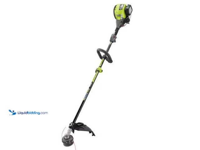 Lot 49-1518211 - RYOBI 4-Stroke 30 cc Attachment Capable Straight Shaft Gas Trimmer Model # RY4CSS, Used, Has Compres...