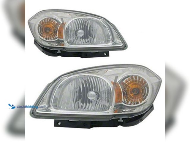 Lot 49-3432196 - CarLights360 For 2005-2010 Chevy Cobalt Headlight Driver and Passenger Side CAPA Certified w/Bulbs G...