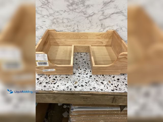 Lot 49-5414041 - cabinet door used has small chips. (no factroy pic)