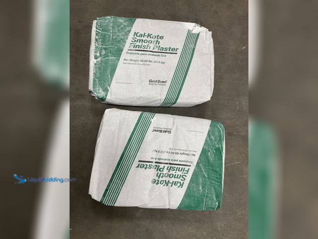 Lot 49-5463551 - Gold Bond® Kal-Kote® Smooth Finish Plaster 50LB Bag (2pack) New