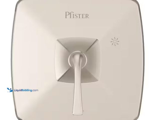 Lot 49-1568392 - Pfister Bronson 1-Handle Tub & Shower Valve Only Trim Brushed Nickel Model # R89-1BSK, Unused  Ref#H...