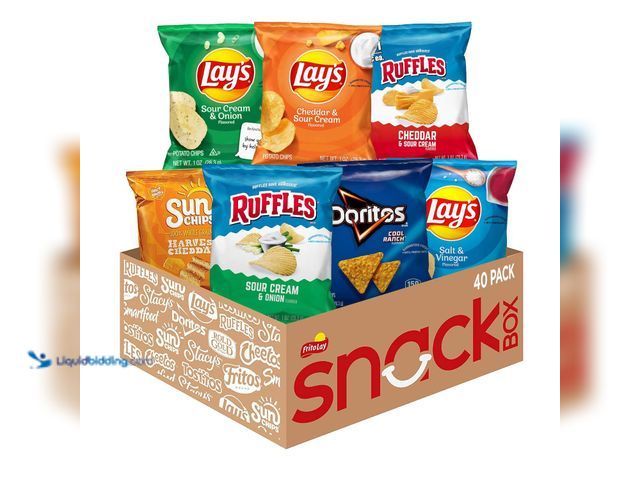 Lot 49-3539119 - Frito-Lay Tangy Favorites Mix Variety Pack, 1 Ounce (Pack of 40) Item is Factory Sealed, EXP 12/25