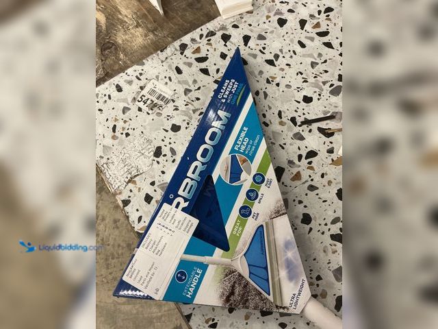 Lot 49-3539802 - Helio AirBroom - As Seen on TV - Broom - 12 in. Model #754502052400. New