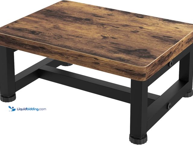 Lot 49-5437524 - Wooden Step Stools for Adults Kids with Non-Slip Rubber Feet, Heavy Duty Stepping Stools with 500-LB...