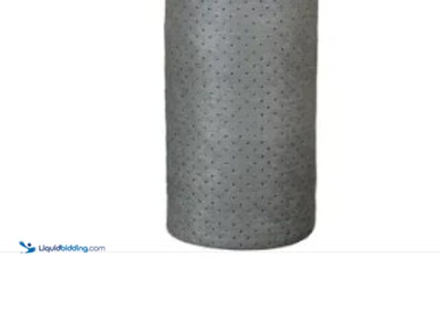 Lot 49-3528256 - Brady GP30 General Purpose Absorbent Pad, 48 gal, 30 in W x 150 ft L, Gray. [Model: GP30] Unused